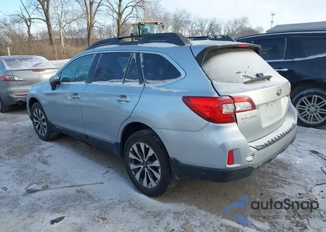 2015 Subaru Outback 2.5I Limited z USA, uszkodzony, nr VIN 4S4BSANC1F3290215